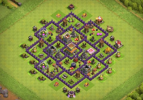 部落冲突8本怎么护黑[图1]