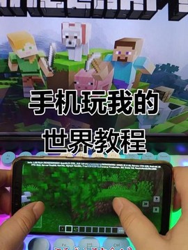 手机我的世界怎么玩啊