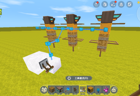 迷你世界如何造稻草人