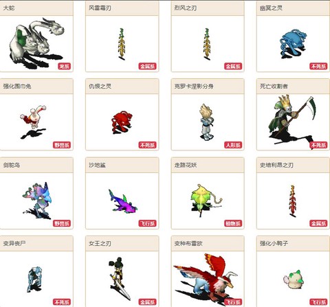 魔力宝贝用什么宠物[图1]