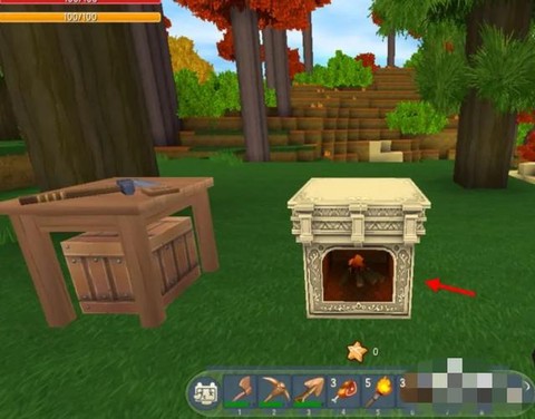 迷你世界火炭怎么造[图2]