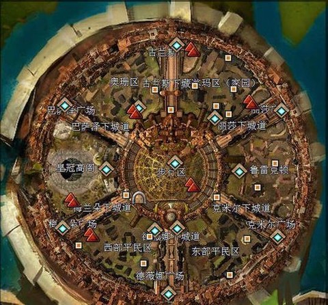 激战2怎么去人类主城[图2]